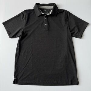 Free Fly Bamboo Flex Polo Black/Charcoal Medium